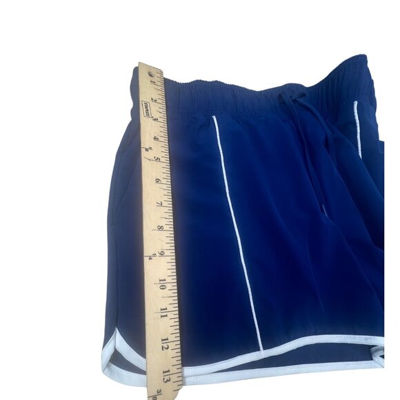 Yogalicious Lux Twilight Blue/White Lightstreme Sprint Shorts XL - Picture 6 of 9